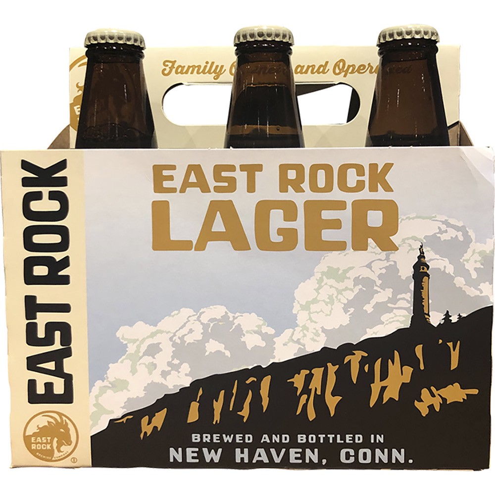 slide 1 of 1, East Rock Lager, 6 ct; 12 oz