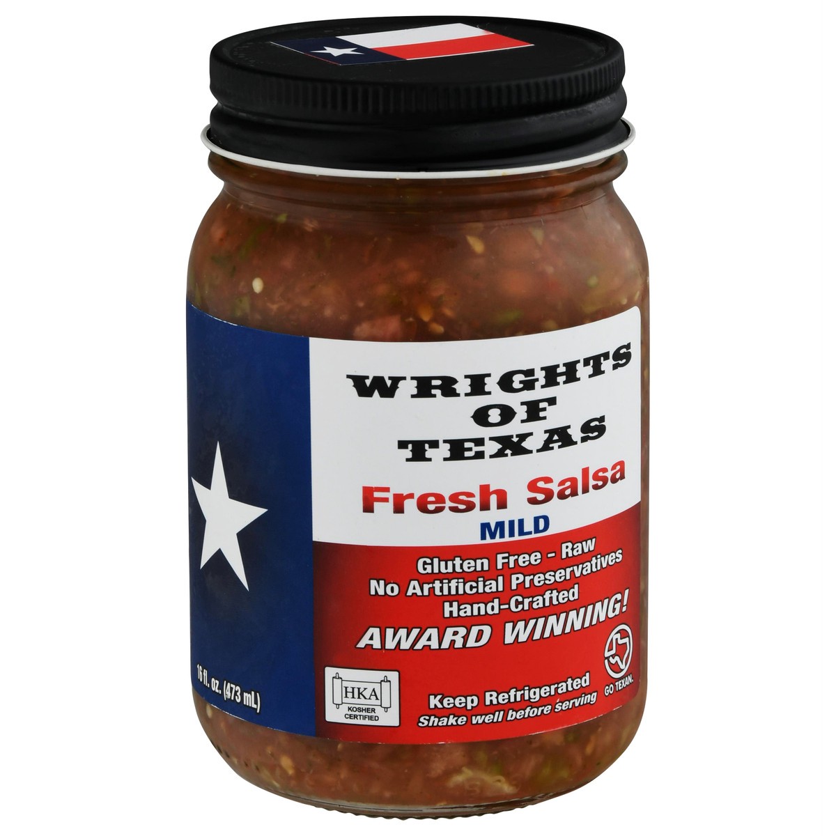 slide 10 of 14, Wrights of Texas Mild Fresh Salsa 16 fl oz, 16 fl oz