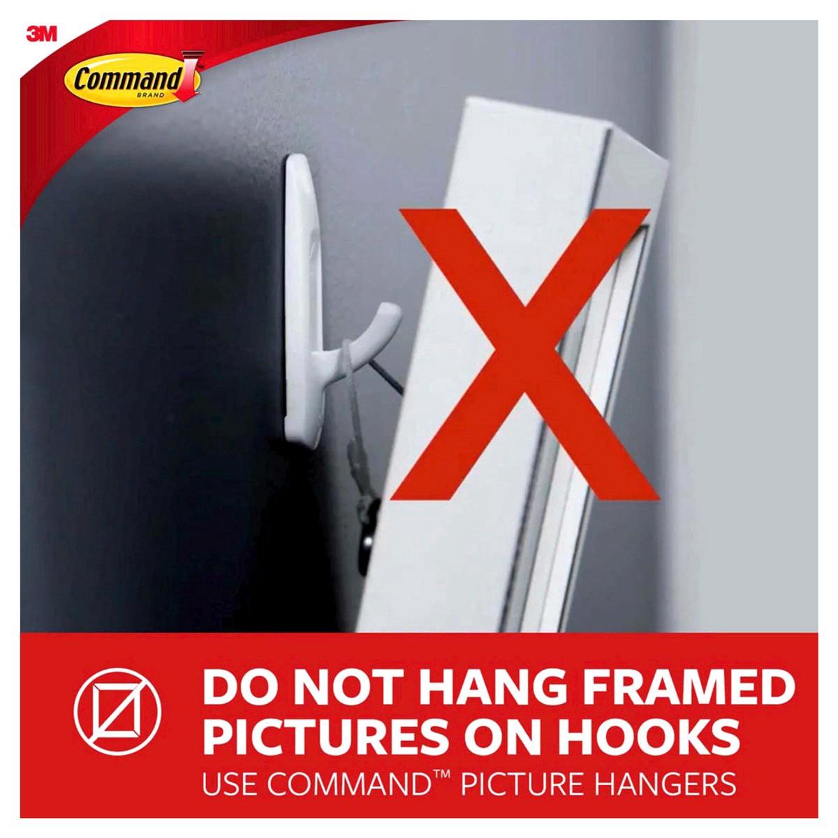 slide 28 of 29, Command Clear Medium Hooks, 3 ct