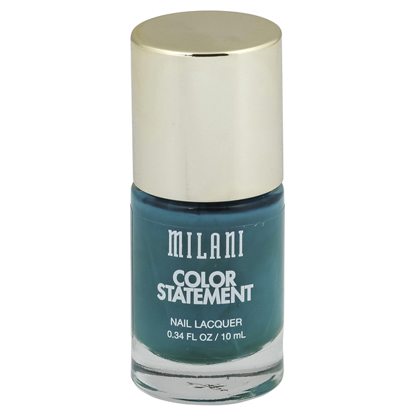 slide 1 of 1, Milani Nail Color Statement Enamel Tattle Teal, 1 ct