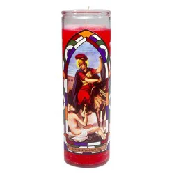 Jar Candle San Martin Caballero Red - Continental Candle®