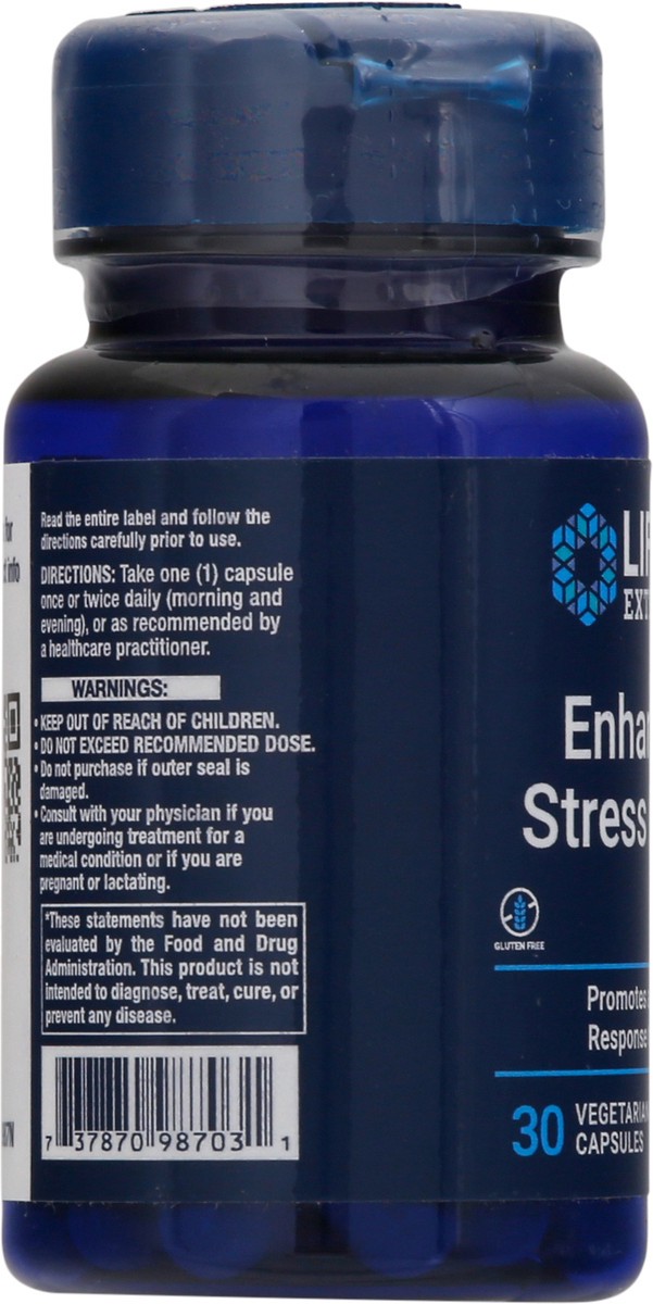 slide 10 of 13, Life Extension Vegetarian Capsules Enhanced Stress Relief 30 ea, 30 ct