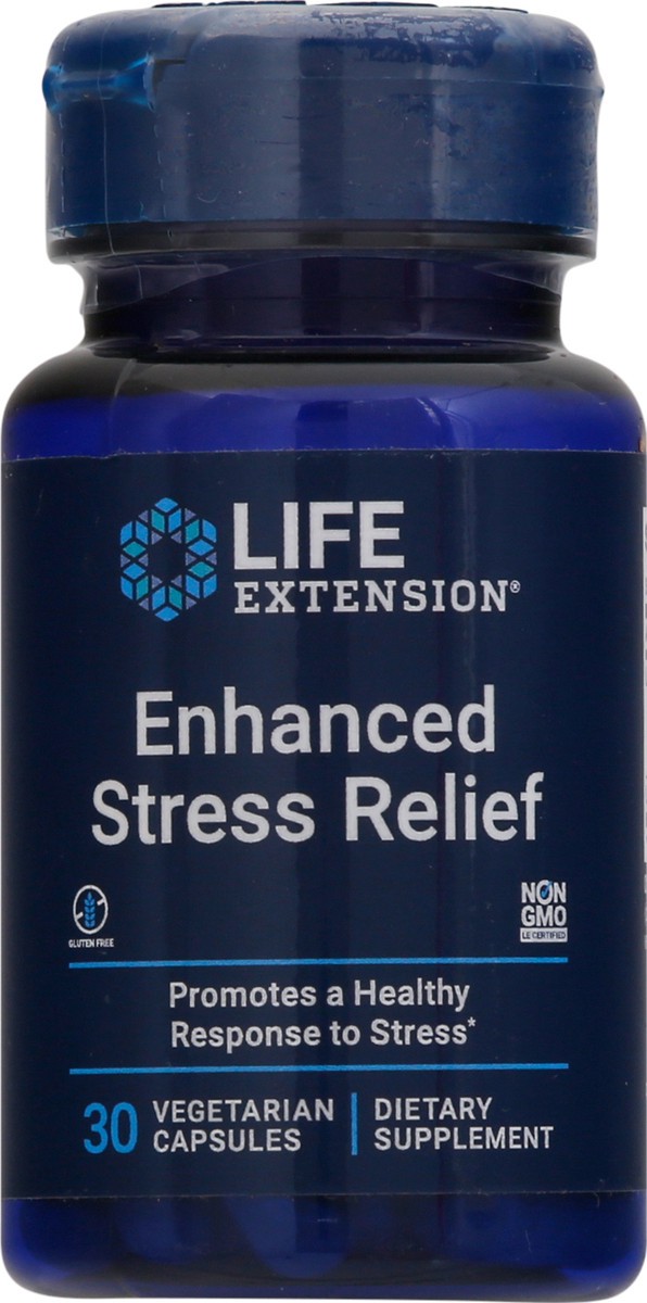 slide 7 of 13, Life Extension Vegetarian Capsules Enhanced Stress Relief 30 ea, 30 ct
