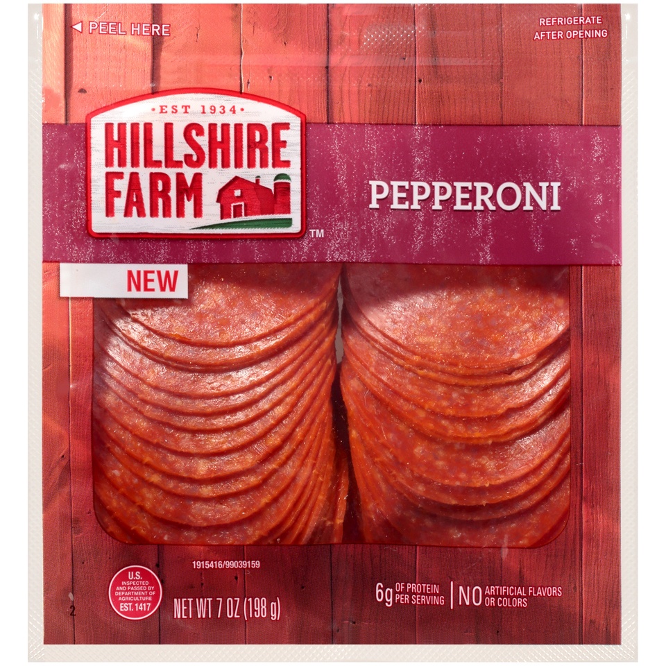 slide 2 of 4, Hillshire Farm Pepperoni, 7 oz
