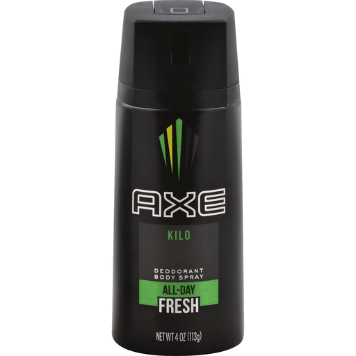 slide 1 of 1, Axe Kilo Deodorant Body Spray, 4 oz