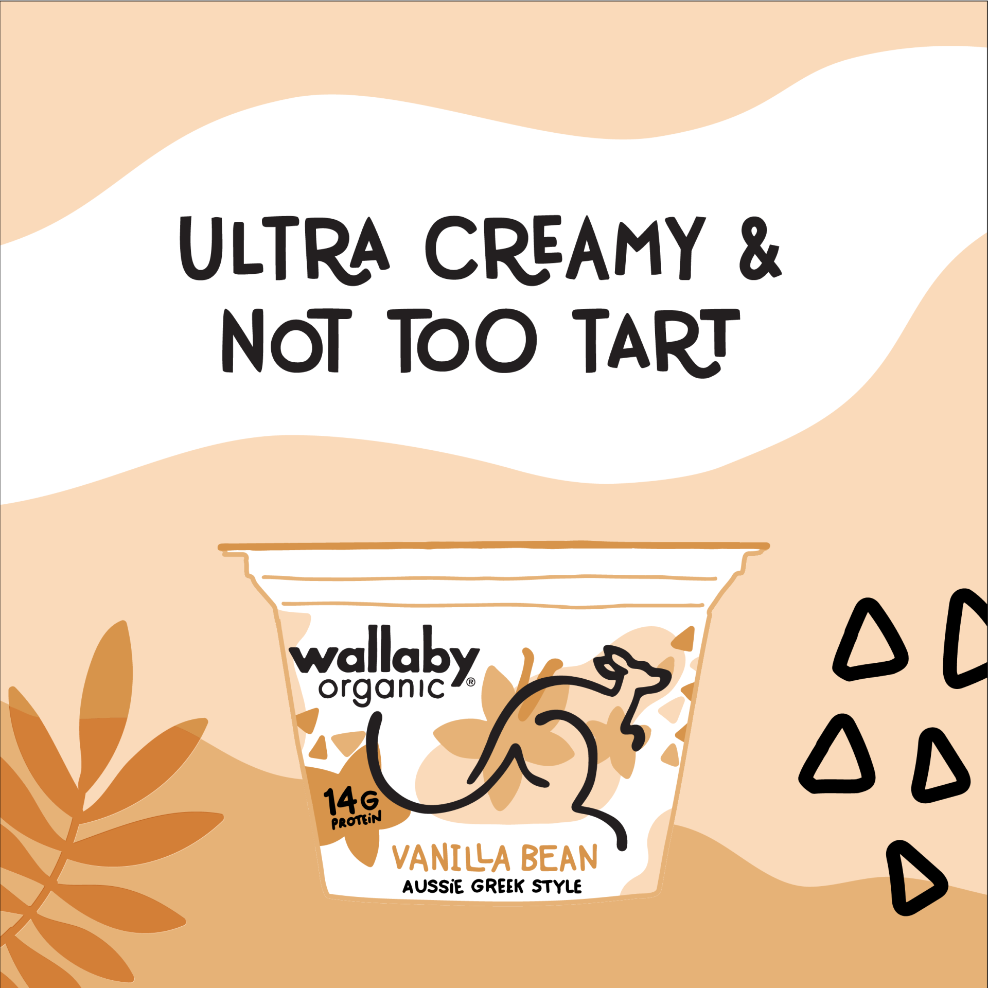slide 6 of 7, Wallaby Organic Greek Blended Strawberry Whole Milk Yogurt, 5.3 oz