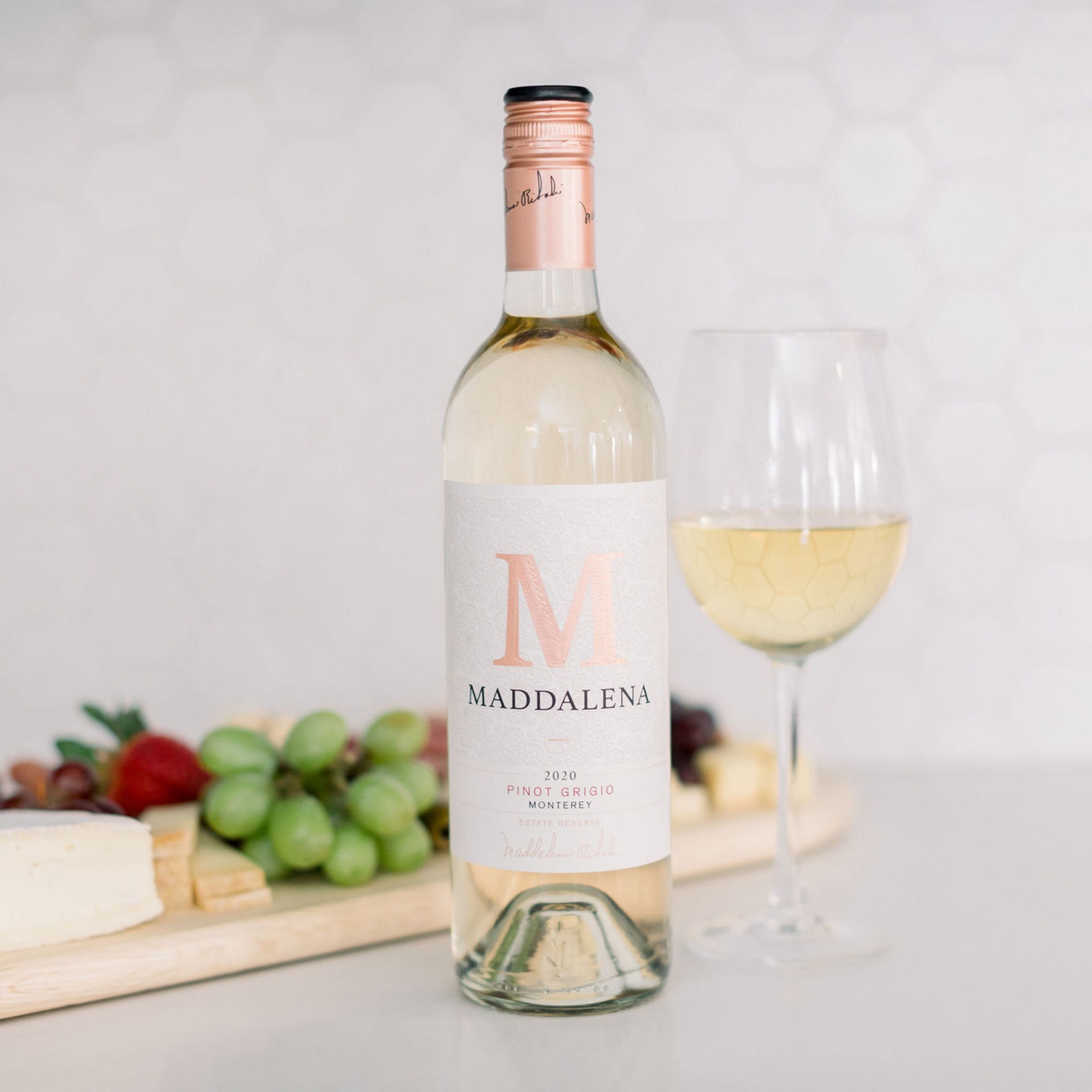 slide 5 of 8, Maddalena Pinot Grigio Monterey White Wine 750mL, 750 ml