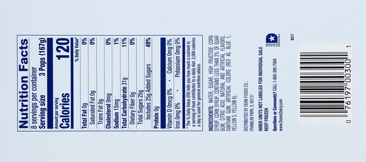 slide 6 of 17, Country Fresh Assorted Pops 24 - 1.75 fl oz Pops, 24 ct