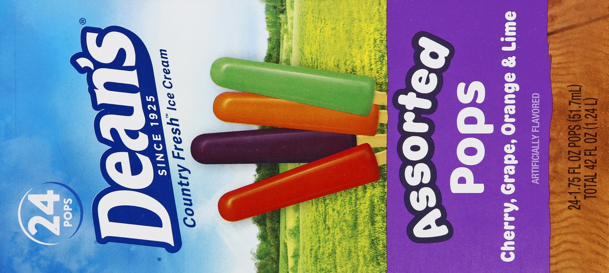 slide 2 of 17, Country Fresh Assorted Pops 24 - 1.75 fl oz Pops, 24 ct