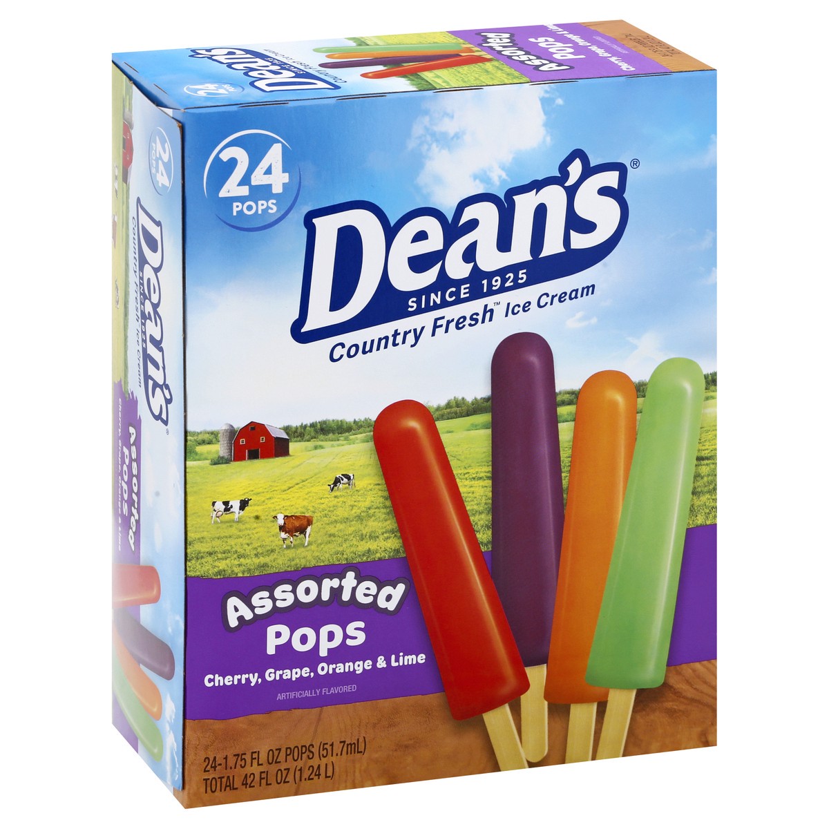 slide 12 of 17, Country Fresh Assorted Pops 24 - 1.75 fl oz Pops, 24 ct