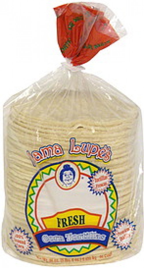 slide 1 of 1, Mama Luppa Yellow Corn Tortillas, 75 oz