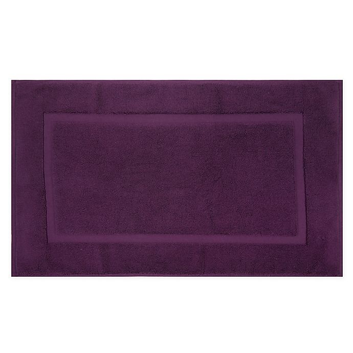 slide 1 of 9, Wamsutta Egyptian Cotton Bath Mat - Blackberry Wine'', 21 in x 34 in