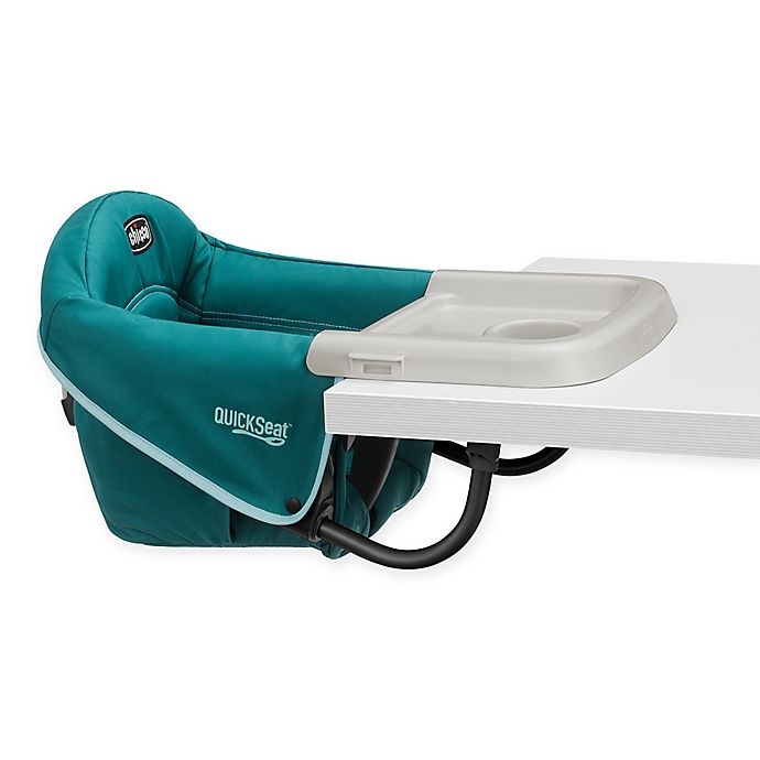 slide 1 of 6, Chicco QuickSeat Hook-On Chair - Teal, 1 ct