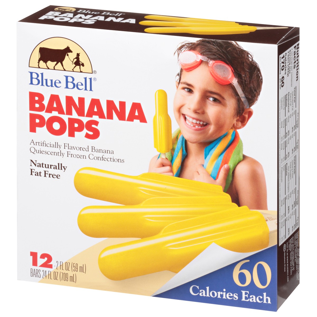 slide 3 of 9, Blue Bell Banana Pops - 24 Fl. Oz., 24 fl oz