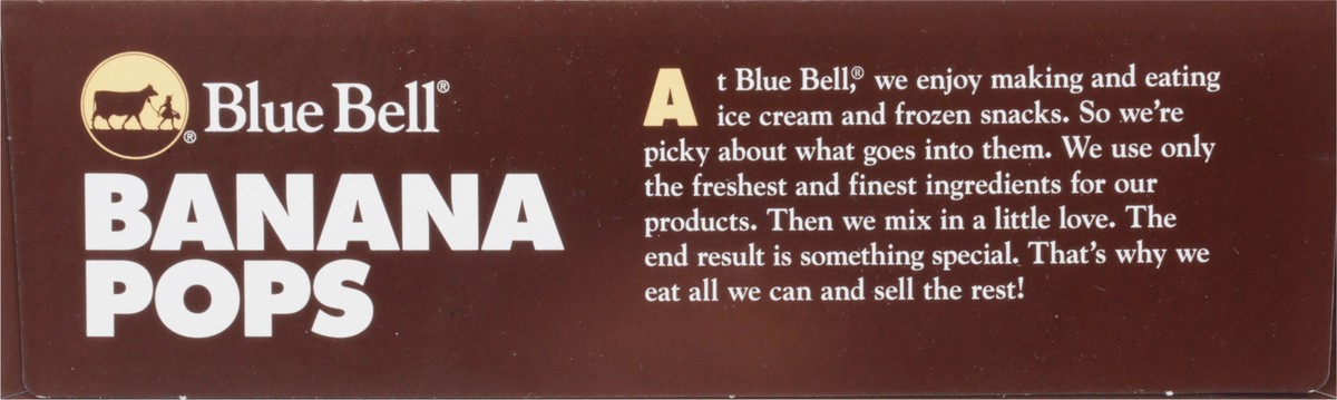 slide 4 of 9, Blue Bell Banana Pops - 24 Fl. Oz., 24 fl oz