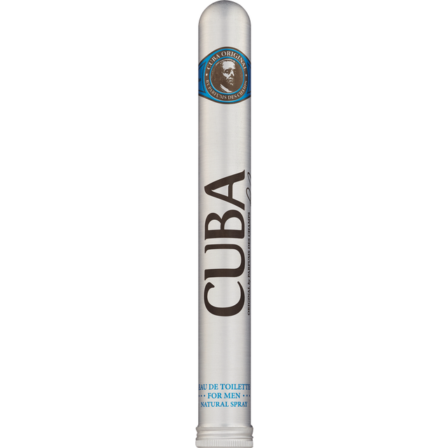 slide 1 of 1, Cuba Blue Eau De Toilette Spray For Men, 1.17 oz