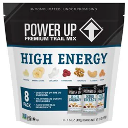 Power Up Trail Mix High Energy Multipack, 8 Count, Gluten Free, Vegan, Non-GMO