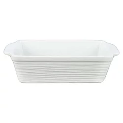 BIA Cordon Bleu Kalahari Porcelain Loaf Pan - White