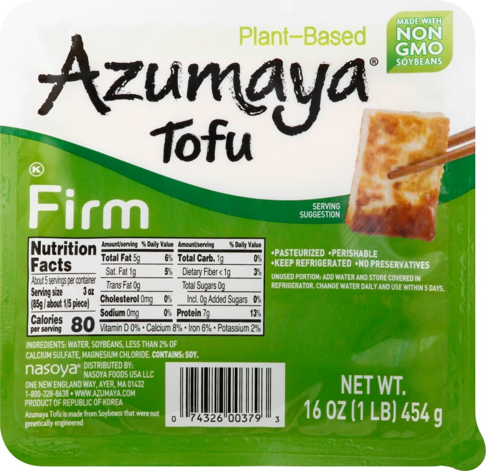 slide 1 of 1, Azumaya Firm Tofu, 