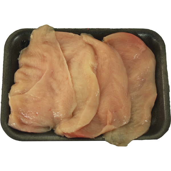 slide 1 of 1, Bell & Evans Bell Evans Thin Sliced Chicken Cutlet, per lb