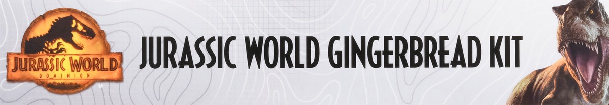 slide 8 of 9, COOKIES UNITED Xcjurassic Gingerbread House Kit, 21 oz