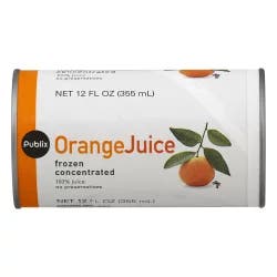 Publix Concentrated Orange Juice - 12 oz