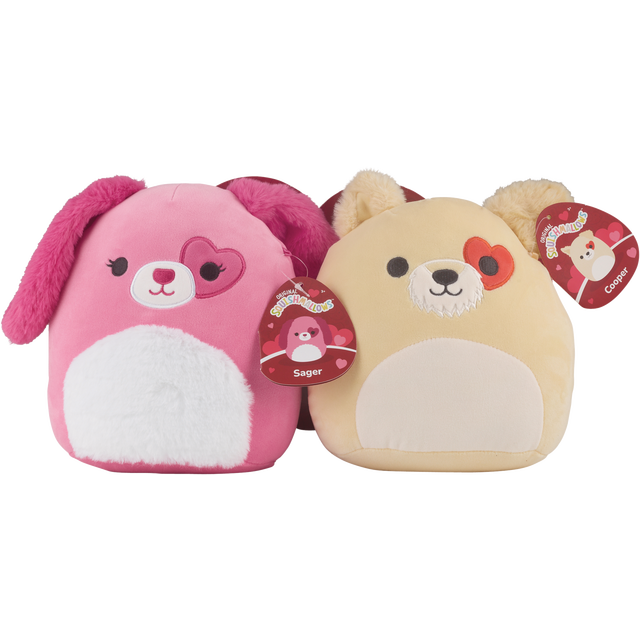 slide 1 of 1, SQUISHMALLOW Bff Valentine Pairs Asst, 1 ct