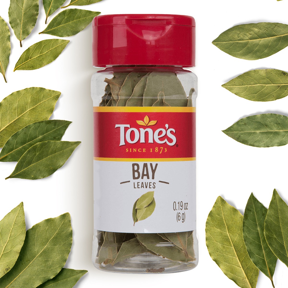 slide 1 of 8, Tone's Bay Leaves, 0.19 oz, 0.19 oz