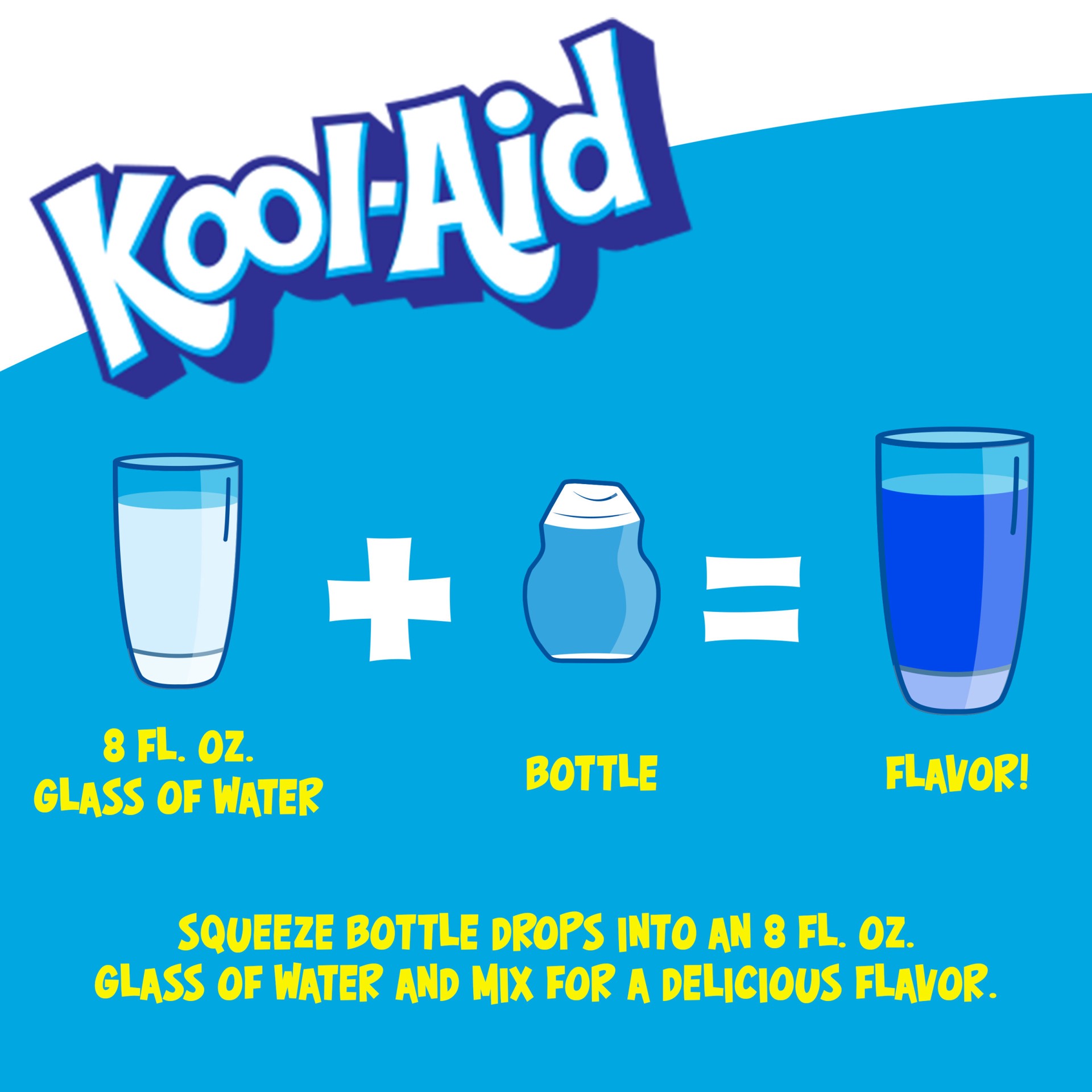 slide 4 of 5, Kool-Aid Liquid Blue Raspberry Artificially Flavored Soft Drink Mix Bottle, 1.62 fl oz