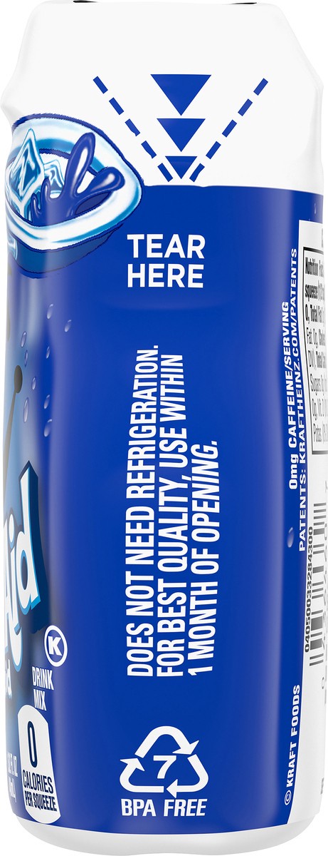 slide 12 of 12, Kool-Aid Liquid Blue Raspberry Artificially Flavored Soft Drink Mix, 1.62 fl oz Bottle, 1.62 fl oz