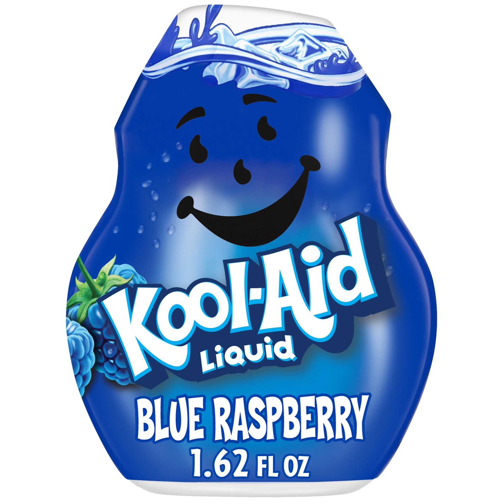 slide 1 of 12, Kool-Aid Liquid Blue Raspberry Artificially Flavored Soft Drink Mix, 1.62 fl oz Bottle, 1.62 fl oz