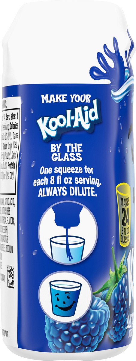 slide 2 of 12, Kool-Aid Liquid Blue Raspberry Artificially Flavored Soft Drink Mix, 1.62 fl oz Bottle, 1.62 fl oz