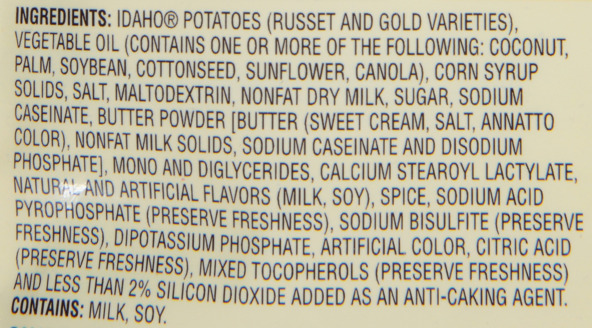 slide 6 of 6, Idahoan Buttery Golden Selects Mashed Potatoes, 4 oz