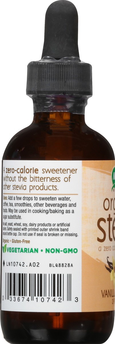 slide 2 of 13, Nature's Way Organic Vanilla Flavored Stevia 2 oz, 2 fl oz