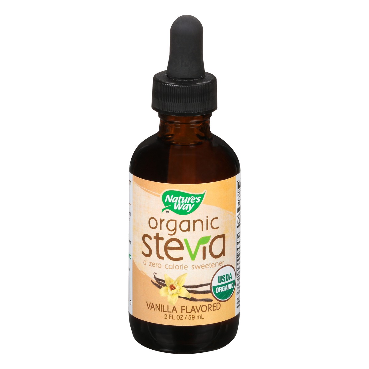 slide 4 of 13, Nature's Way Organic Vanilla Flavored Stevia 2 oz, 2 fl oz