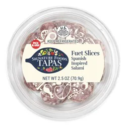 Signature Foods Tapas charcuterie meats