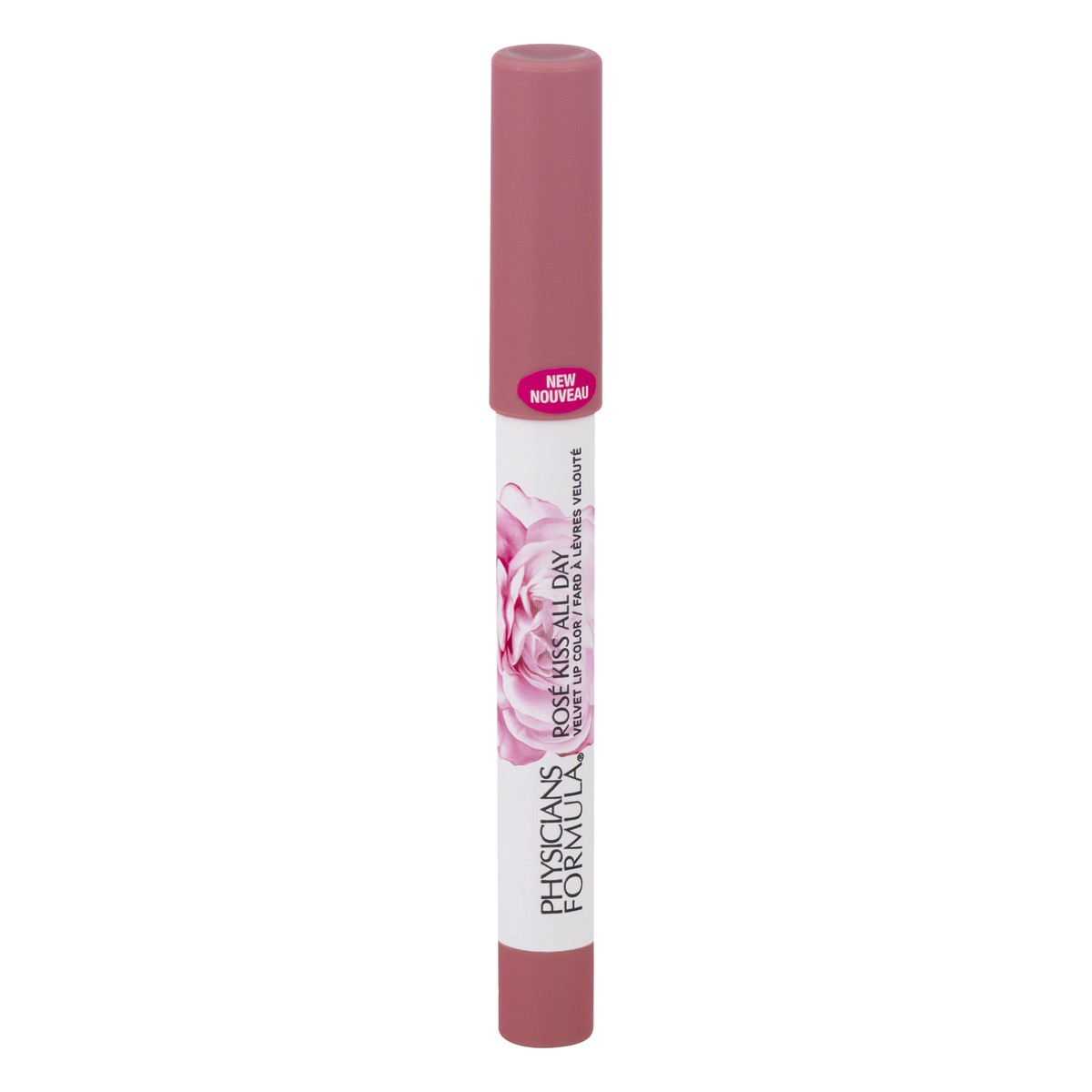 slide 7 of 11, Physicians Formula Rosé All Day Rosé Kiss All Day Velvet Lip Color Pillow Talk, 0.15 oz