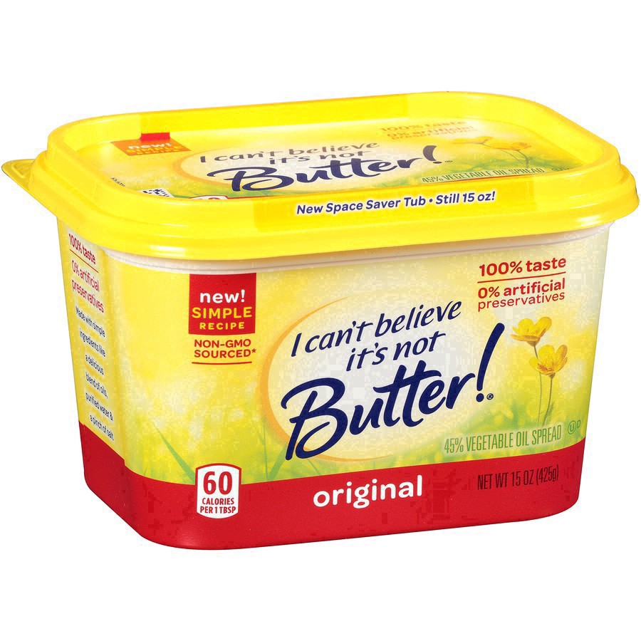 slide 24 of 86, I Can't Believe It's Not Butter! Original Buttery Spread, 15 oz
