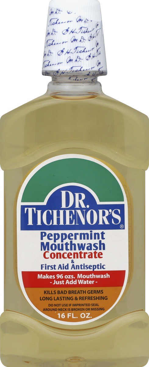 slide 3 of 3, Dr. Tichenor's Mouthwash Concentrate & First Aid Antiseptic 16 oz, 16 oz