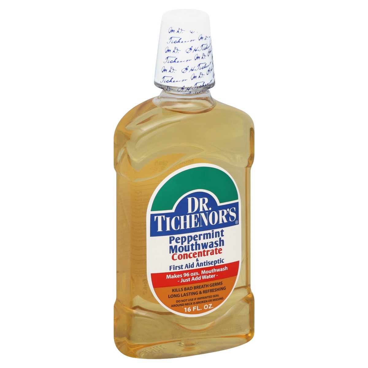 slide 1 of 3, Dr. Tichenor's Mouthwash Concentrate & First Aid Antiseptic 16 oz, 16 oz