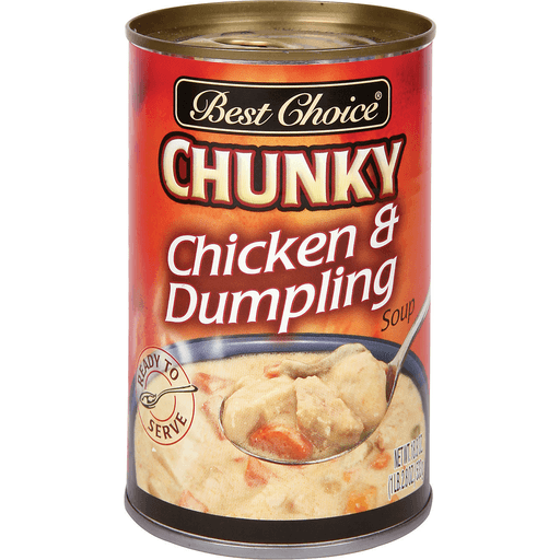 slide 1 of 1, Best Choice Chunky Chicken & Dumpling Soup, 18.8 oz