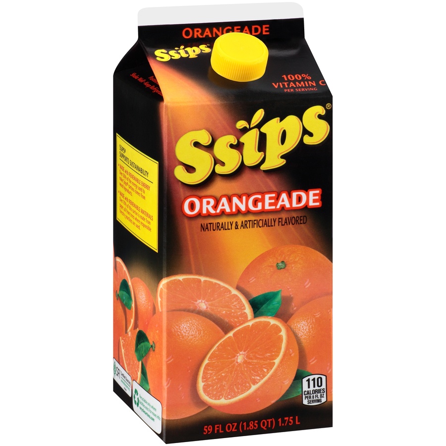 slide 2 of 8, Ssips Orangeade, 59 fl oz