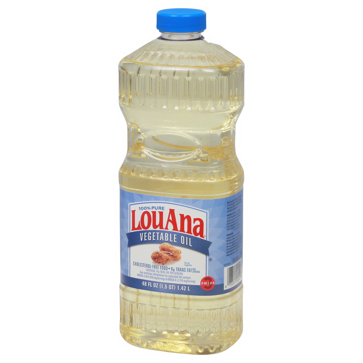 slide 9 of 13, LouAna 100% Pure Vegetable Oil 48 fl oz, 48 fl oz