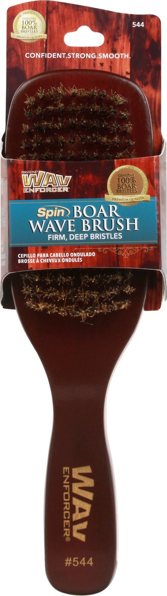 slide 1 of 6, Firstline Boar Wave Brush 1 ea, 1 ea