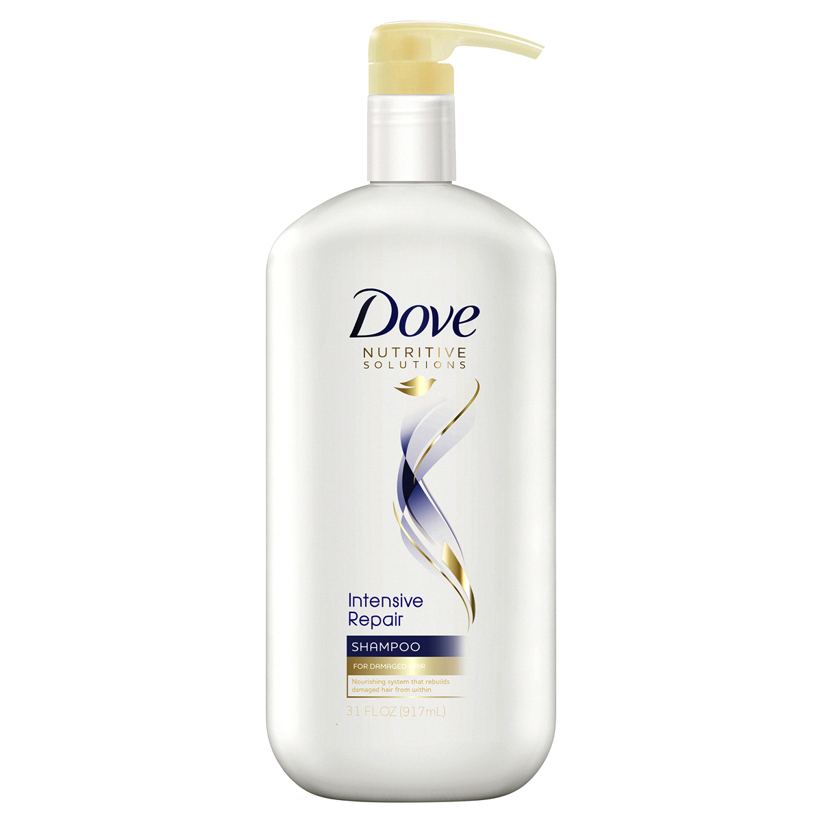 slide 3 of 3, Dove Intensive Repair Shampoo With Pump, 31 fl oz