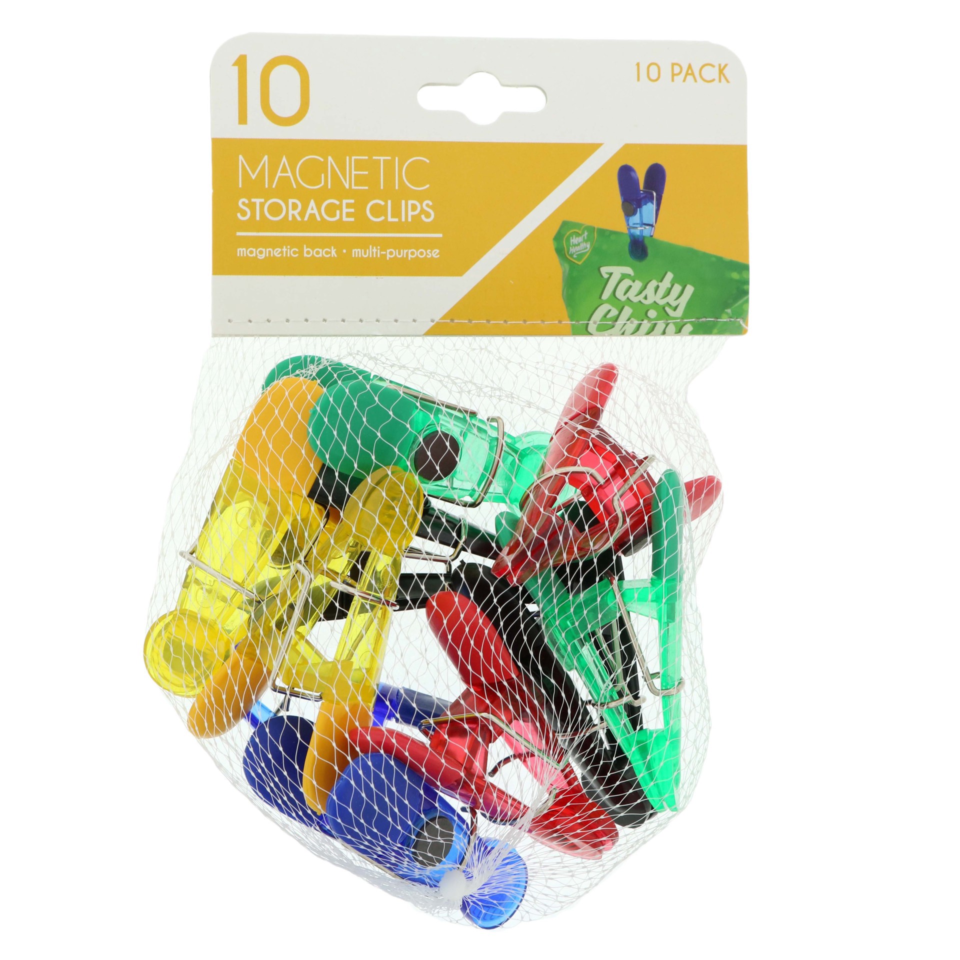 slide 1 of 1, Evriholder Products Magnetic Storage Clips, 10 ct