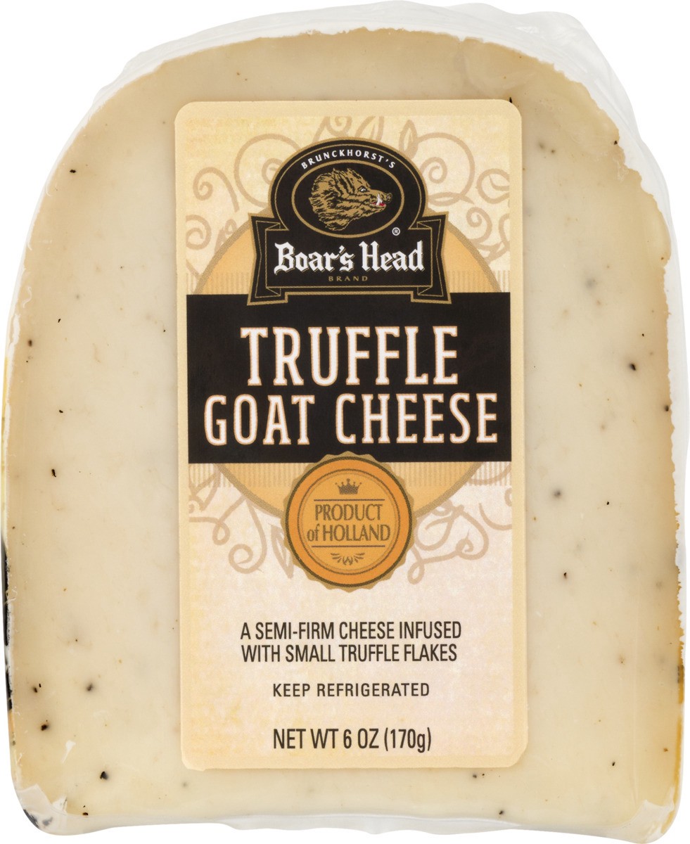 slide 9 of 9, Boar's Head Truffle Goat cheese, 6 oz