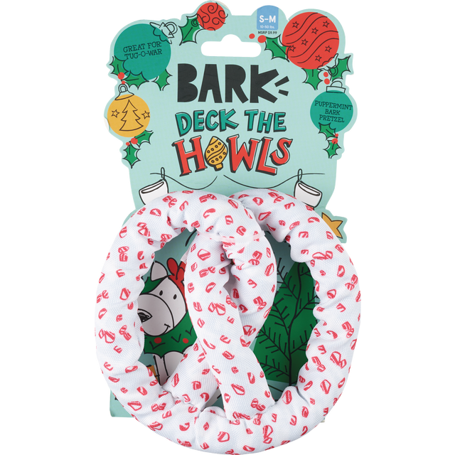 slide 1 of 1, Puppermint Bark Pretzel, 1 ct