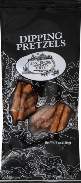 slide 1 of 6, East Shore Essf Dipping Pretzels, 1 ct