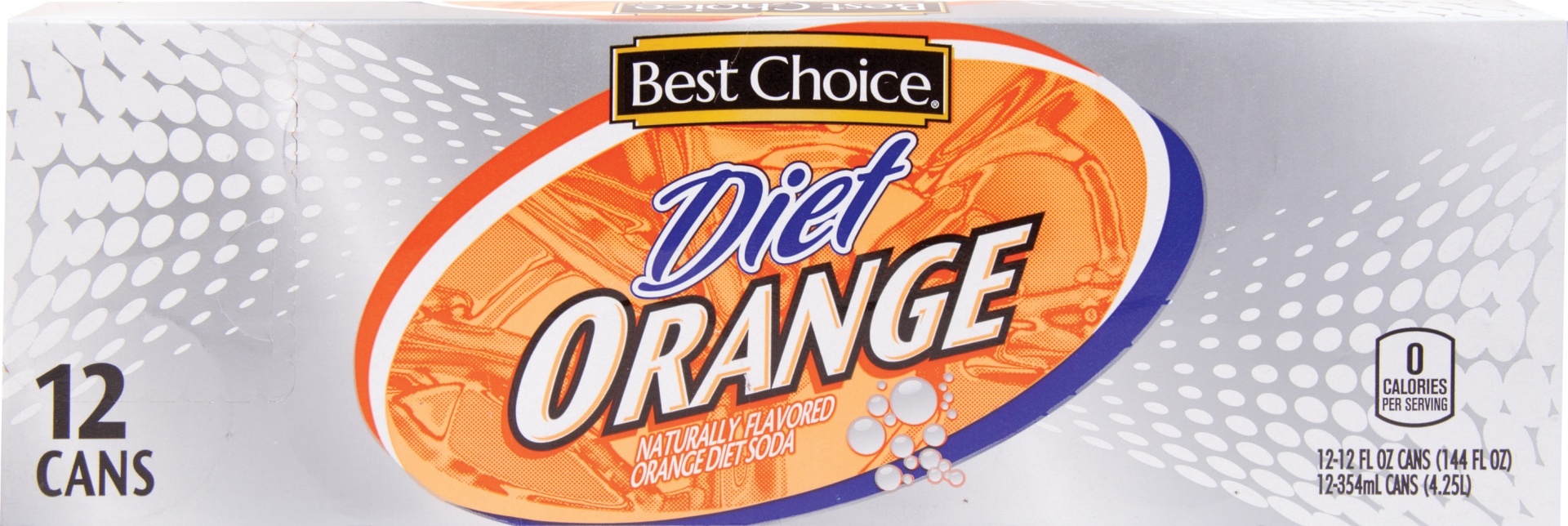 slide 1 of 1, Best Choice Diet Orange Soda, 12 oz